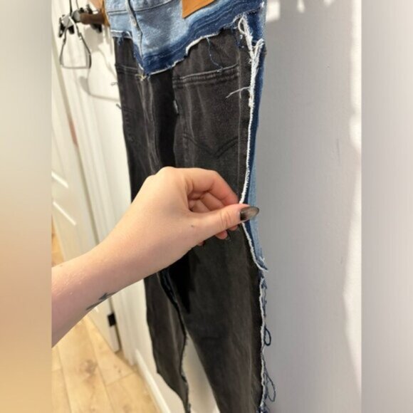 LEVI x VETEMENTS JEANS COLLAB- RECONSTRUCTED DENIM - Picture 6 of 13